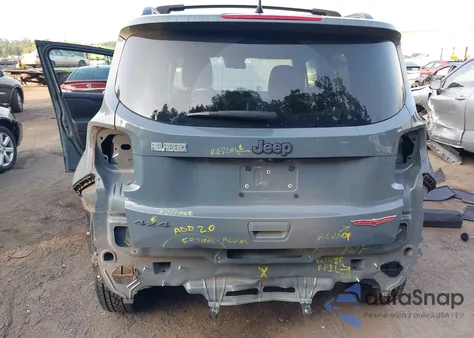 2018 Jeep Renegade Trailhawk 4X4 из США, поврежденный, VIN ZACCJBCB9JPH10531